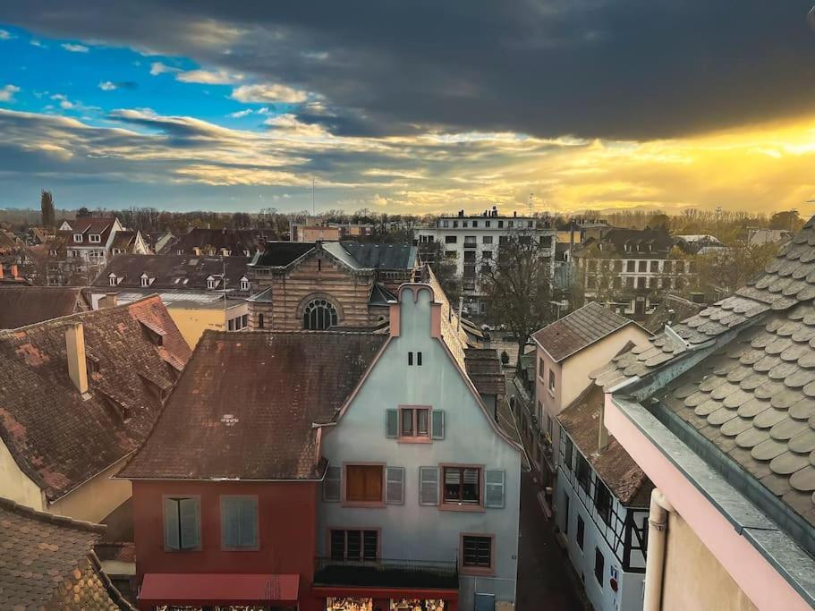 Aux Toits D'Alsace Lägenhet Sélestat Exteriör bild