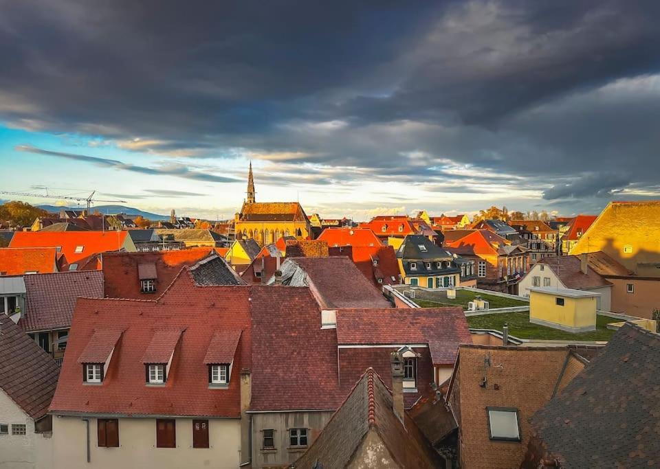 Aux Toits D'Alsace Lägenhet Sélestat Exteriör bild