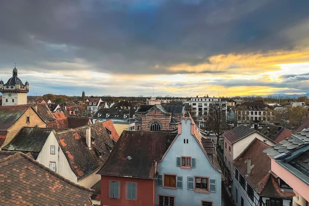 Aux Toits D'Alsace Lägenhet Sélestat Exteriör bild